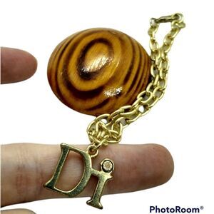 Diamond international‎ gold plated bracelet